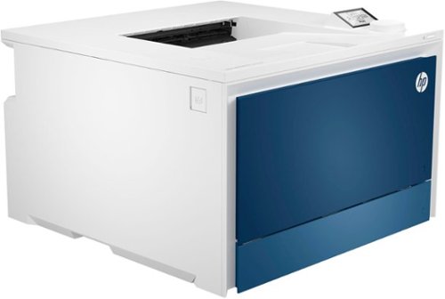 HP - LaserJet Pro 4201dw Wireless Color Laser Printer - White/Blue