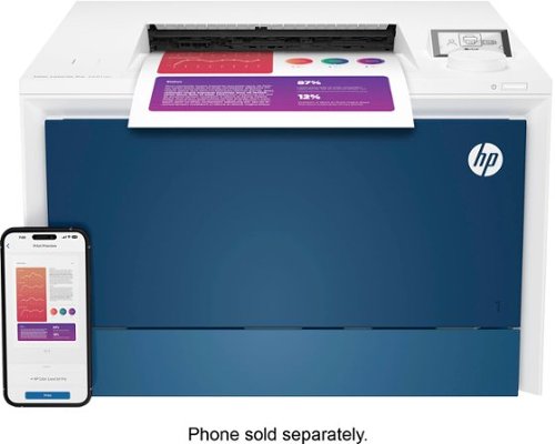 HP - LaserJet Pro 4201dn Color Laser Printer - White/Blue