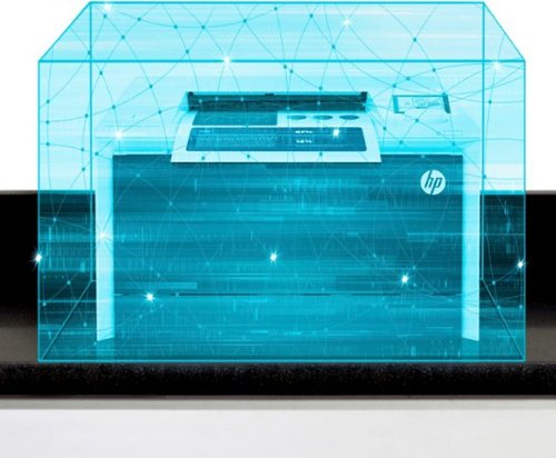 HP - LaserJet Pro 4201dn Color Laser Printer - White/Blue