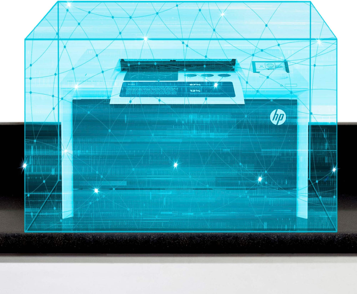 HP - LaserJet Pro 4201dn Color Laser Printer - White/Blue