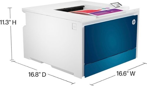 HP - LaserJet Pro 4201dn Color Laser Printer - White/Blue