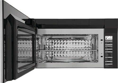 Frigidaire - Gallery 1.9 Cu. Ft. Over-the Range Microwave with Air Fry - Smudge Proof Stainless Steel