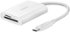 Insignia™ - USB-C-to-SD/microSD Dual-Slot Card Reader - White