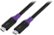 Insignia™ - 3.28ft (1m) Thunderbolt 4 cable, USB-C to USB-C Cable Supports 8K Display / 40Gbps Data Transfer / 240W Power Delivery - Black/Gray