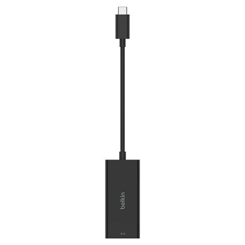 Belkin - USB Type C to 2.5 Gb Ethernet Adapter, USB-IF Certified Thunderbolt 3 & 4 - Black