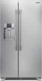 Frigidaire - Professional 36 in. Wide 22.3 Cu. Ft. Side by Side Counter Depth Refrigerator - Smudge Proof Stainless Steel