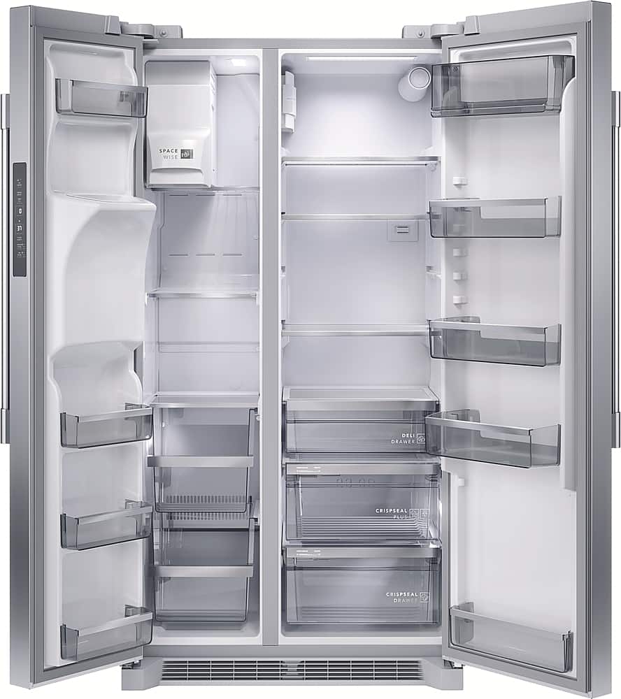 Frigidaire - Professional 36 in. Wide 22.3 Cu. Ft. Side by Side Counter Depth Refrigerator - Smudge Proof Stainless Steel