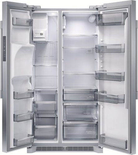 Frigidaire - Professional 36 in. Wide 22.3 Cu. Ft. Side by Side Counter Depth Refrigerator - Smudge Proof Stainless Steel