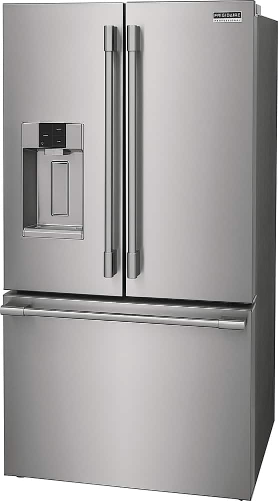 Frigidaire - Professional 36 in. Wide 27.8 Cu. Ft. French Door Refrigerator with CrispSeal Technology - Smudge Proof Stainless Steel