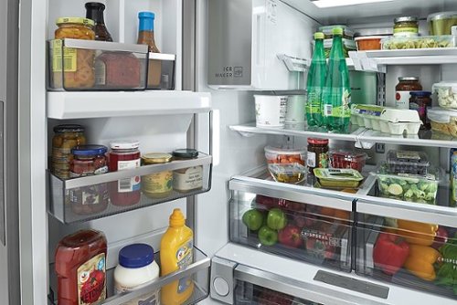 Frigidaire - Professional 36 in. Wide 27.8 Cu. Ft. French Door Refrigerator with CrispSeal Technology - Smudge Proof Stainless Steel