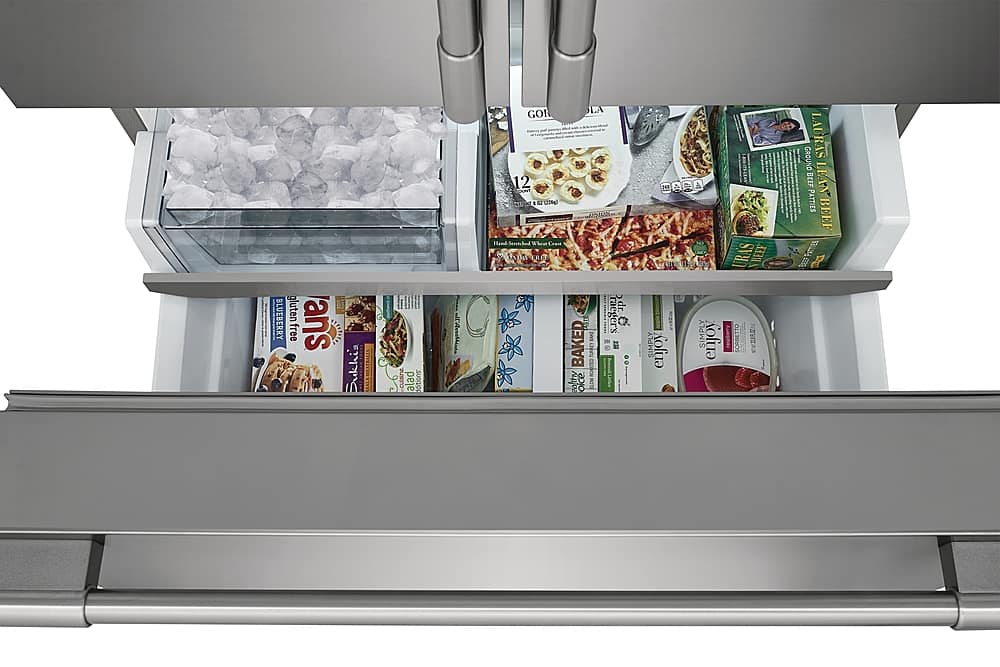 Frigidaire - Professional 36 in. Wide 27.8 Cu. Ft. French Door Refrigerator with CrispSeal Technology - Smudge Proof Stainless Steel