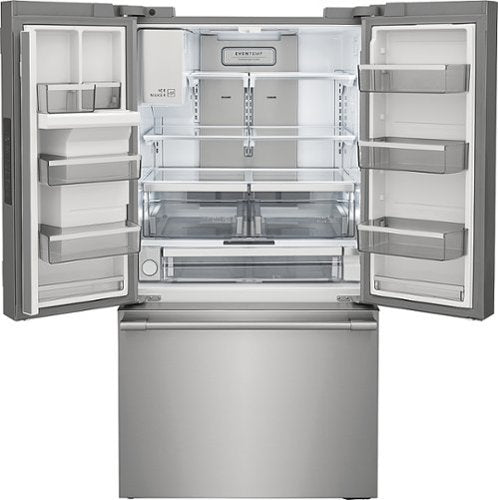Frigidaire - Professional 36 in. Wide 27.8 Cu. Ft. French Door Refrigerator with CrispSeal Technology - Smudge Proof Stainless Steel
