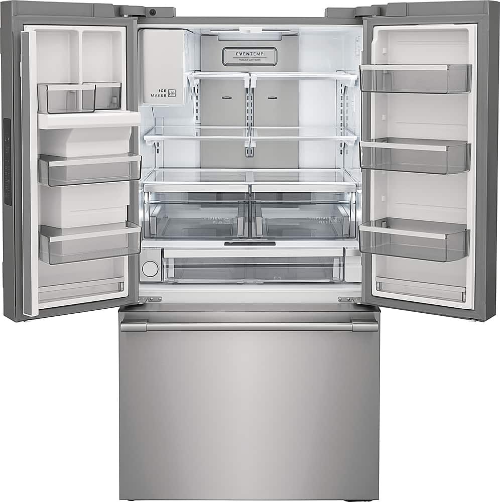 Frigidaire - Professional 36 in. Wide 27.8 Cu. Ft. French Door Refrigerator with CrispSeal Technology - Smudge Proof Stainless Steel
