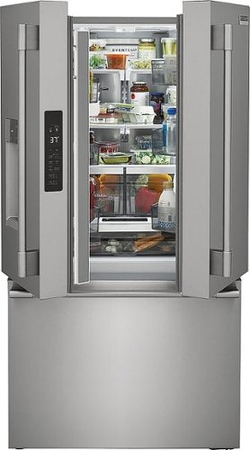 Frigidaire - Professional 36 in. Wide 27.8 Cu. Ft. French Door Refrigerator with CrispSeal Technology - Smudge Proof Stainless Steel