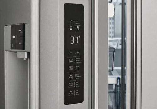 Frigidaire - Professional 36 in. Wide 27.8 Cu. Ft. French Door Refrigerator with CrispSeal Technology - Smudge Proof Stainless Steel