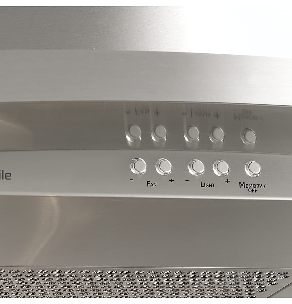 GE Profile - 30 inches - Convertible - Wall Range Hood - Stainless Steel