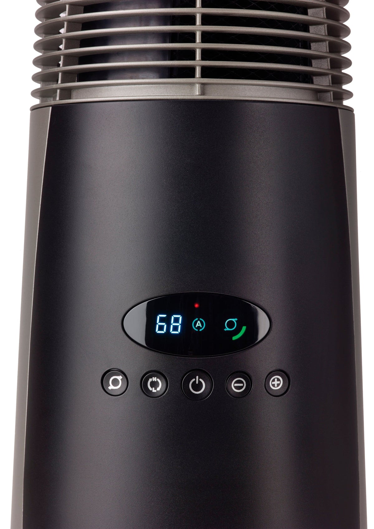 Lasko - 1500-Watt Full-Circle Warmth Ceramic Tower Space Heater with Remote Control, CT22360 - Black