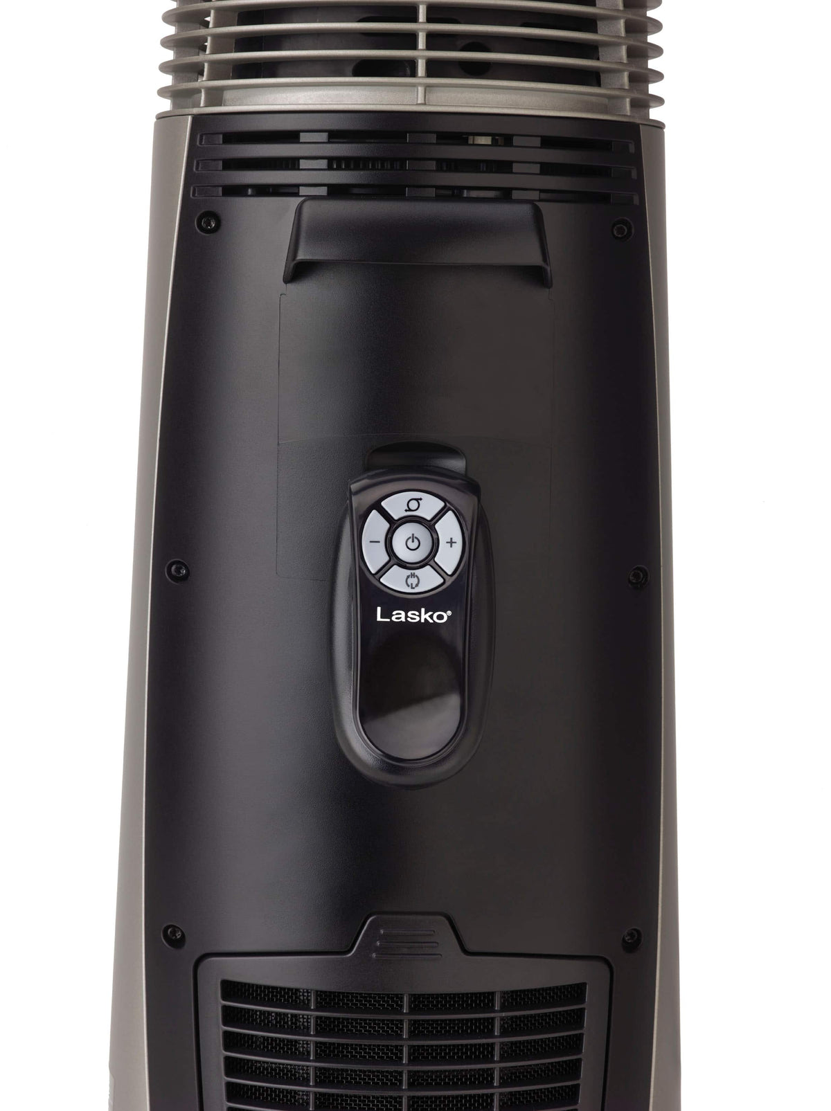 Lasko - 1500-Watt Full-Circle Warmth Ceramic Tower Space Heater with Remote Control, CT22360 - Black