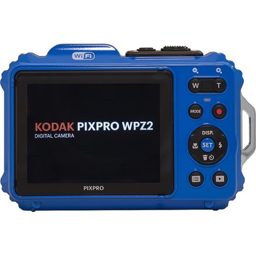 Kodak - PIXPRO WPZ2 16.0-Megapixel Waterproof Compact Camera - Electric Blue