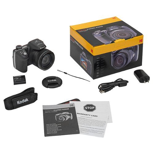 Kodak - PIXPRO AZ528 Bridge Camera - Black
