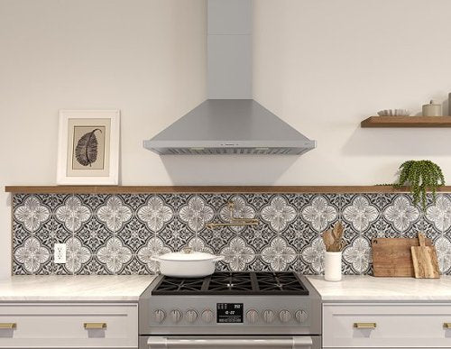 Zephyr - 30 inches - Externally Vented - Wall Range Hood - Stainless Steel