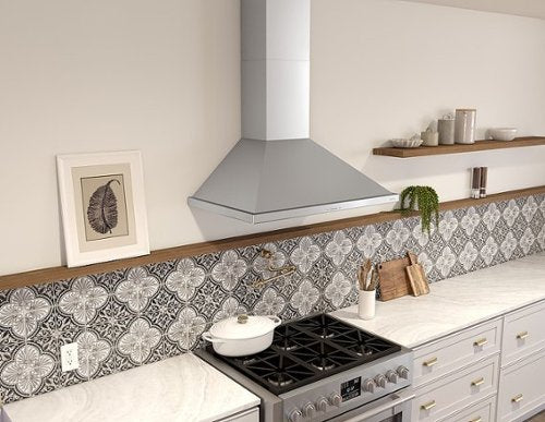 Zephyr - 30 inches - Externally Vented - Wall Range Hood - Stainless Steel