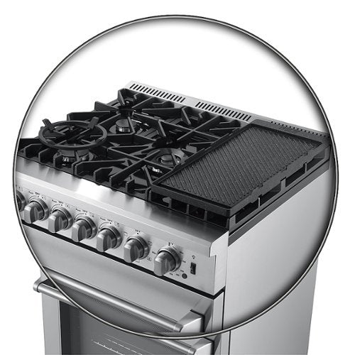 Forno Appliances - 30 in. Wide 5 Elements Lazio Alta Qualita 4.62 Cu. Ft. Freestanding Dual Fuel Range with Convection Oven - Stainless Steel