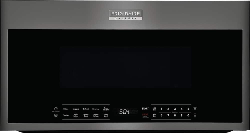 Frigidaire - Gallery 1.9 Cu. Ft. Over-The-Range Microwave with Sensor Cooking - Black