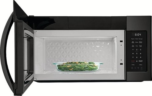 Frigidaire - 1.8 Cu. Ft. Over-The-Range Microwave with PureAir Filter - Black