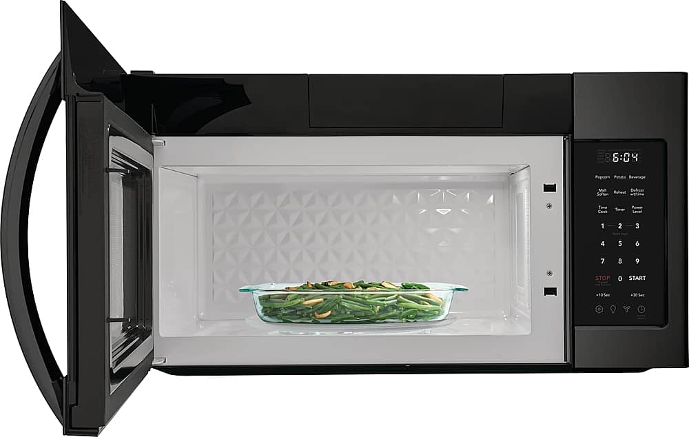 Frigidaire - 1.8 Cu. Ft. Over-The-Range Microwave with PureAir Filter - Black