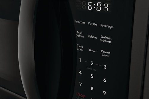 Frigidaire - 1.8 Cu. Ft. Over-The-Range Microwave with PureAir Filter - Black