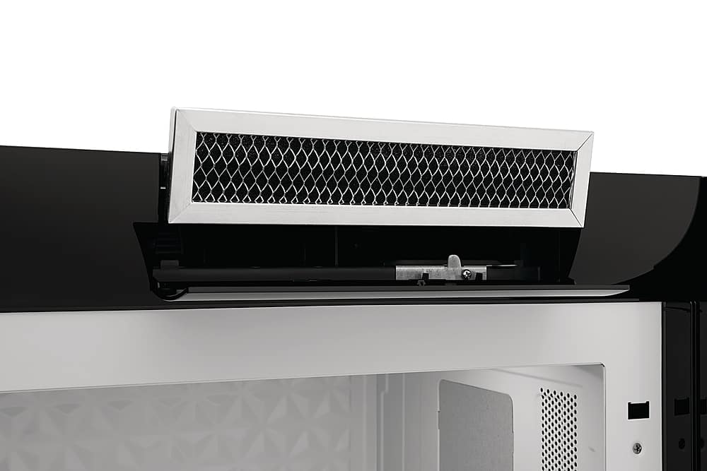 Frigidaire - 1.8 Cu. Ft. Over-The-Range Microwave with PureAir Filter - Black