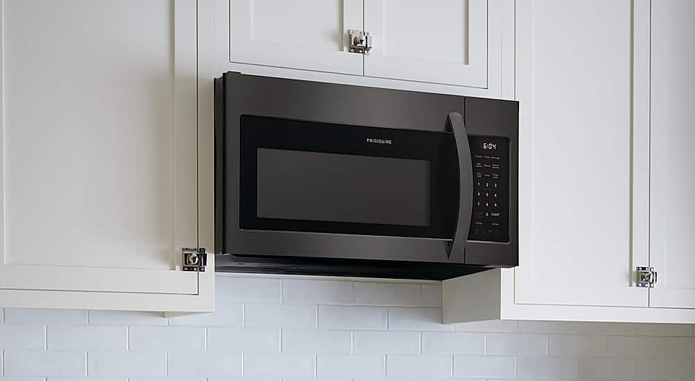 Frigidaire - 1.8 Cu. Ft. Over-The-Range Microwave with PureAir Filter - Black
