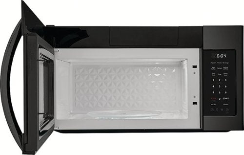 Frigidaire - 1.8 Cu. Ft. Over-The-Range Microwave with PureAir Filter - Black
