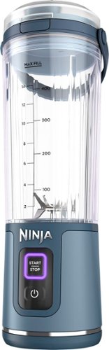 Ninja - Blast 18 oz. Portable Blender - Denim Blue
