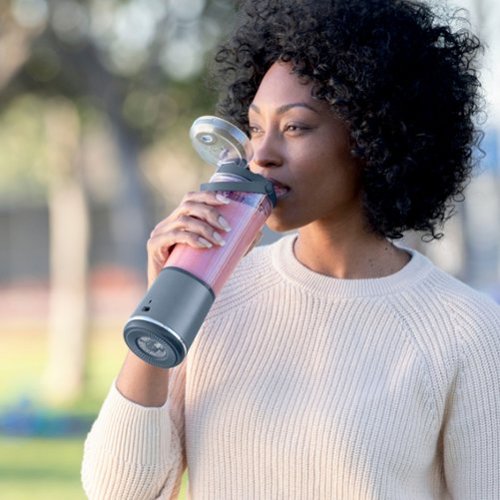 Ninja - Blast 18 oz. Portable Blender - Denim Blue