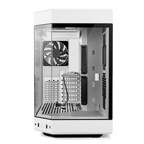 HYTE - Y60 ATX Mid-Tower PC Case - Snow White