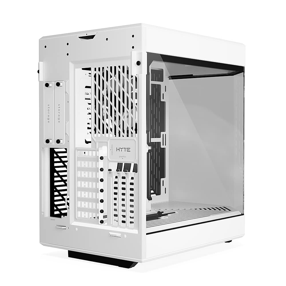 HYTE - Y60 ATX Mid-Tower PC Case - Snow White
