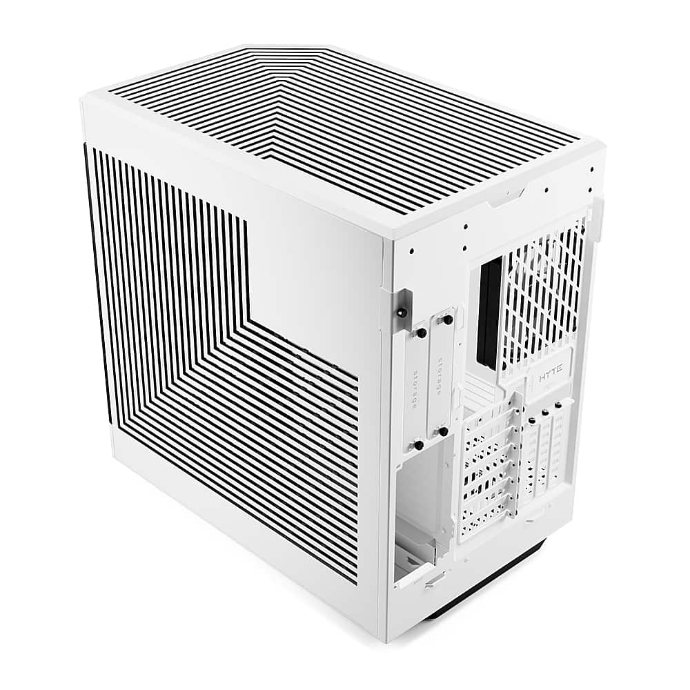 HYTE - Y60 ATX Mid-Tower PC Case - Snow White