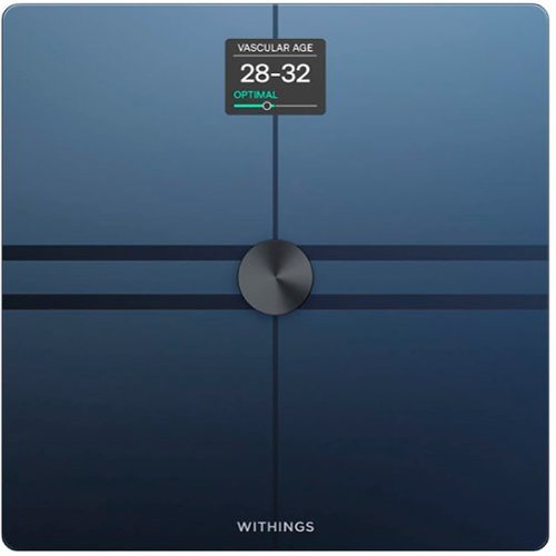 Withings - Body Comp Complete Body Analysis Smart Wi-Fi Scale - Black