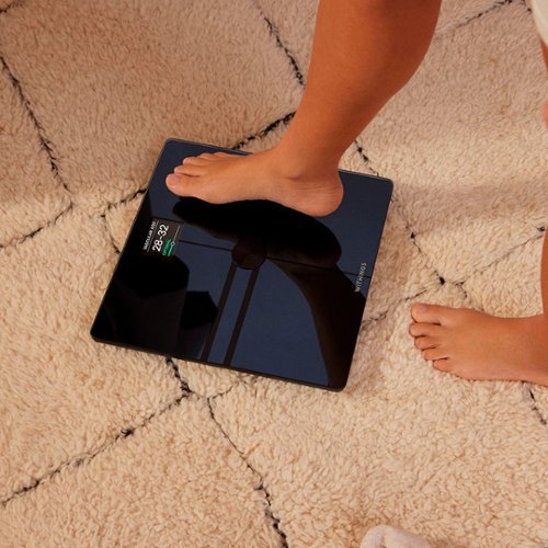 Withings - Body Comp Complete Body Analysis Smart Wi-Fi Scale - Black