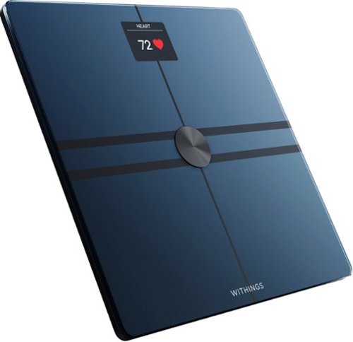 Withings - Body Comp Complete Body Analysis Smart Wi-Fi Scale - Black