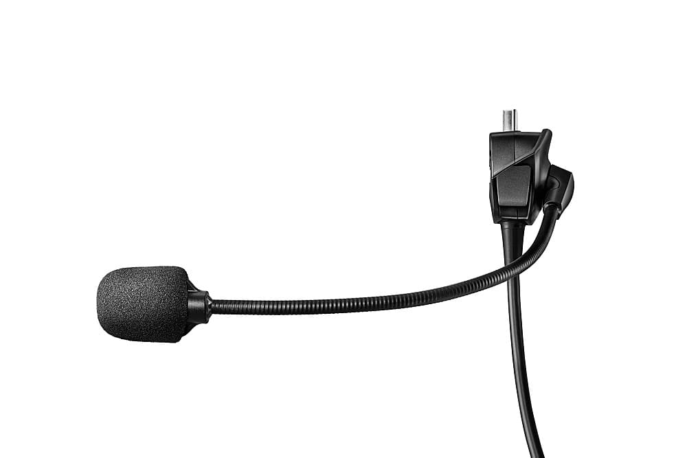 Bose - A30 Bluetooth Noise Cancelling Over-the-Ear Aviation Headset with 5-pin XLR Plug - Black