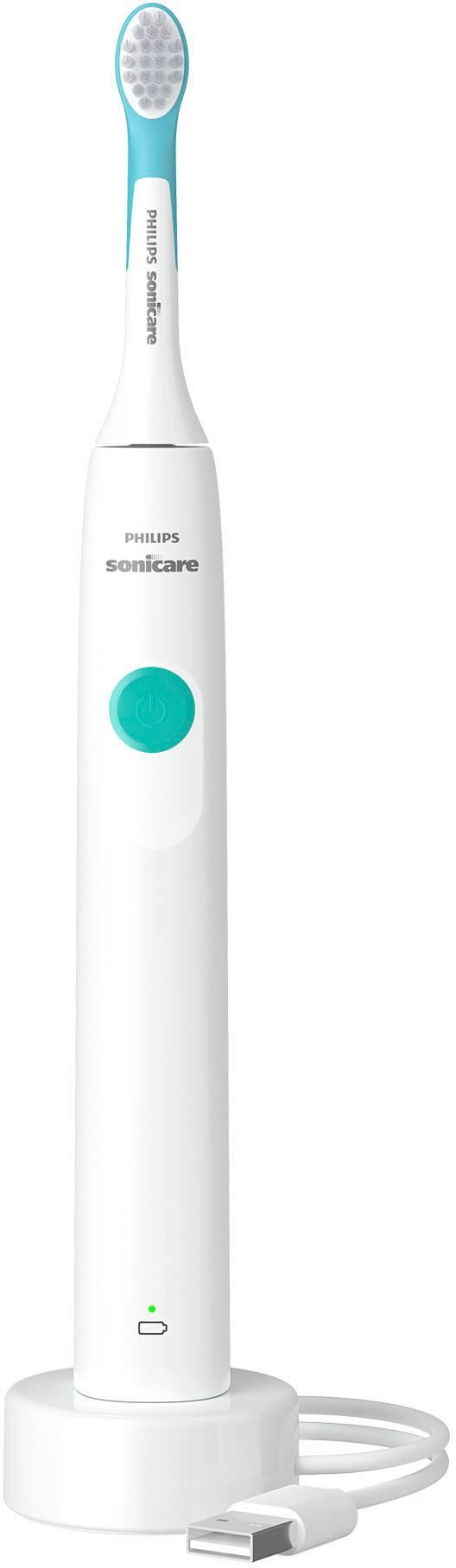 Philips Sonicare - Sonicare for Kids Design a Pet Edition Electric Toothbrush - White With Aqua Blue Button