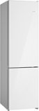 Bosch - 800 Series 24 in. Wide 12.8 Cu. Ft Bottom Freezer Counter-Depth Smart Refrigerator with Internal Ice and Water Dispenser - White