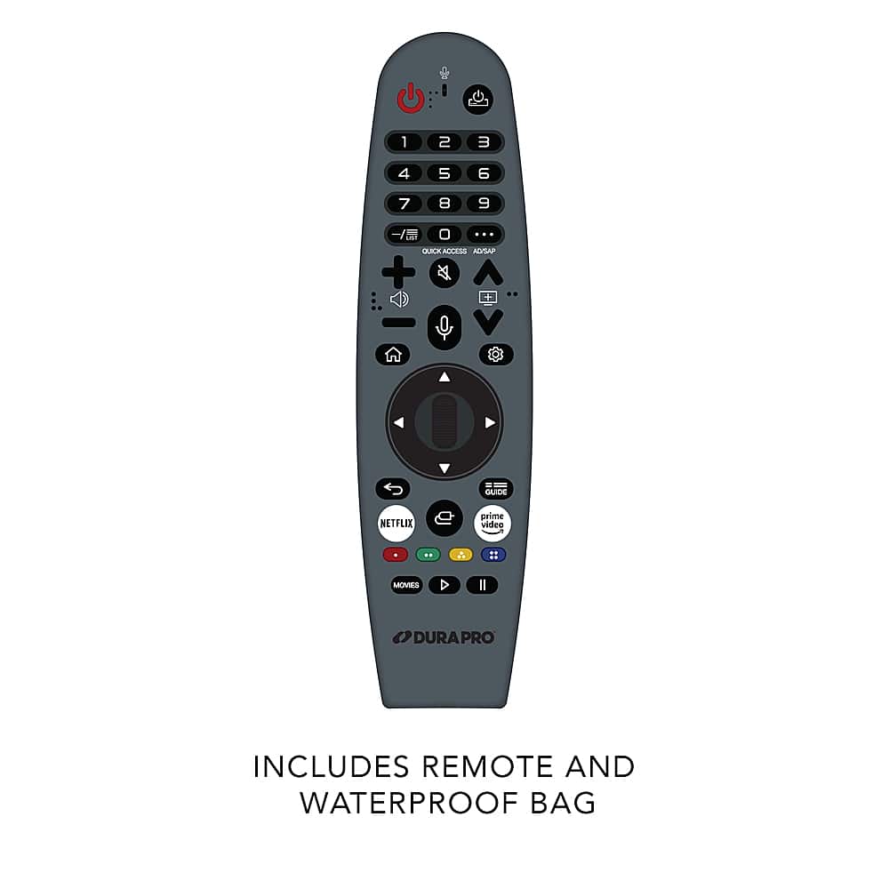 DuraPro - 43" Class Partial Sun Smart Series LED 4K UHD webOS Impact-Resistant Waterproof Smart Outdoor TV with Mount (2025)