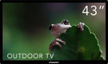 DuraPro - 43" Class Partial Sun Series LED 4K UHD Impact-Resistant Waterproof Outdoor TV with Mount (2025)