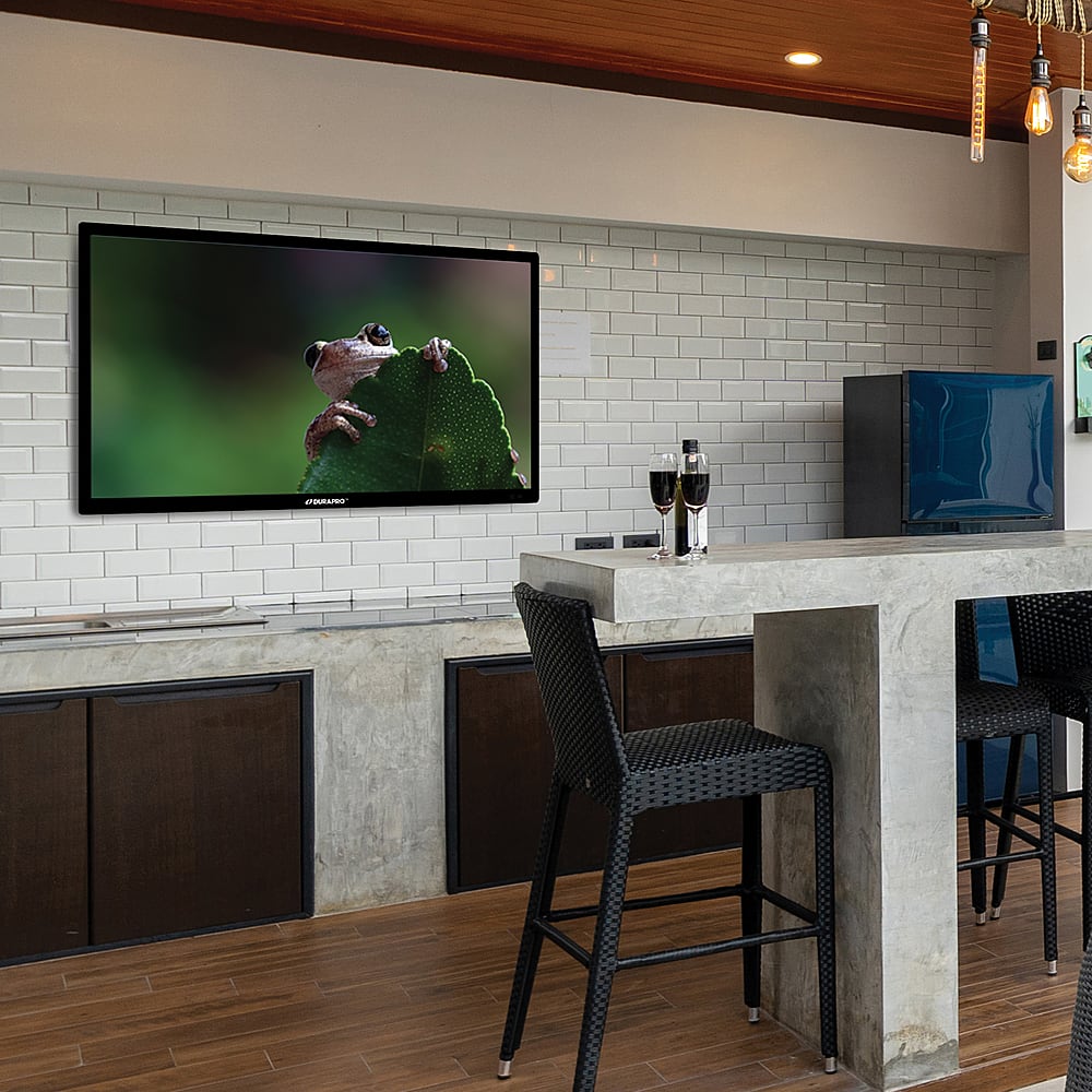 DuraPro - 43" Class Partial Sun Series LED 4K UHD Impact-Resistant Waterproof Outdoor TV with Mount (2025)