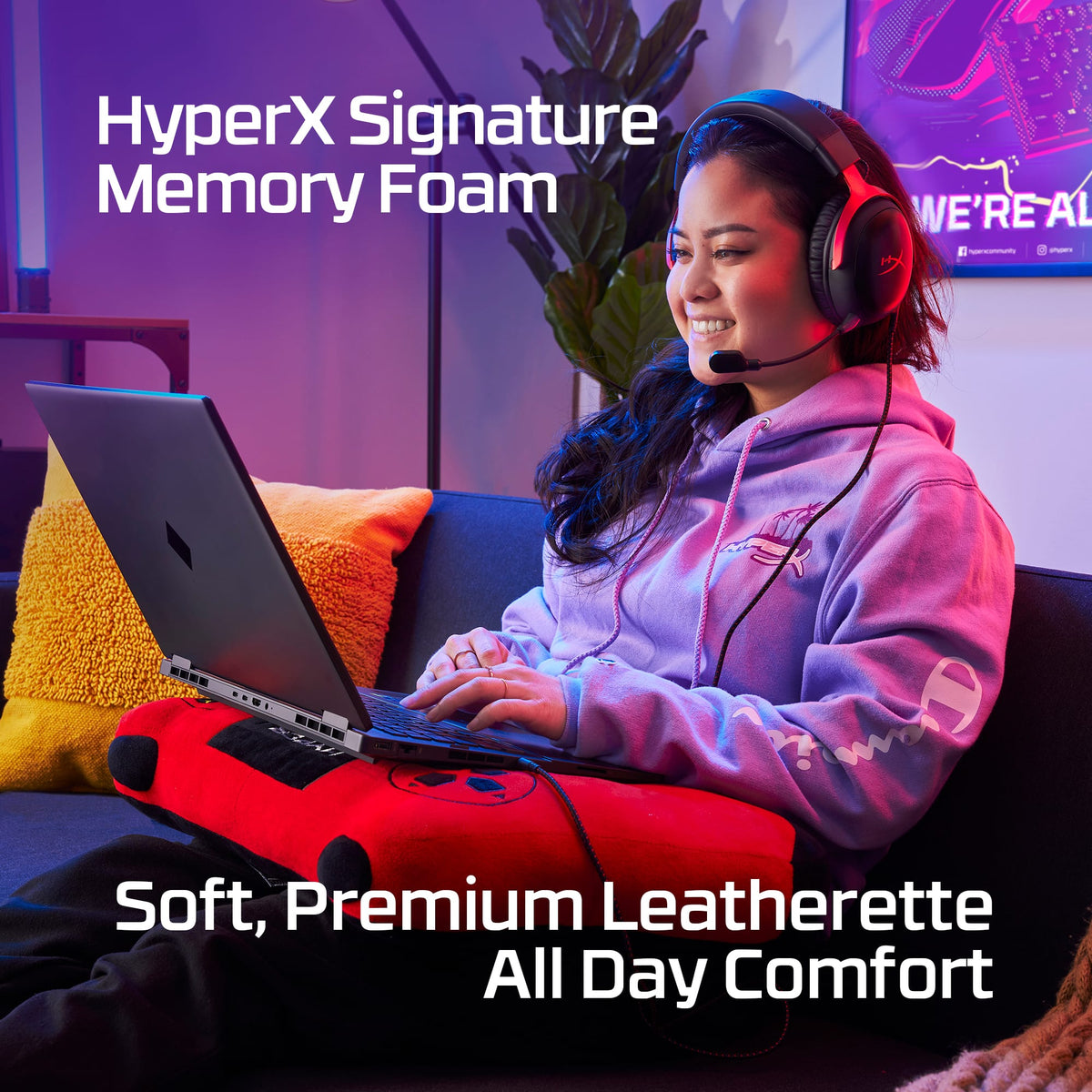 HyperX - Cloud III Wired Gaming Headset for PC, PS5, PS4, Xbox Series X|S, Xbox One, Nintendo Switch, and Mobile - Black/Red