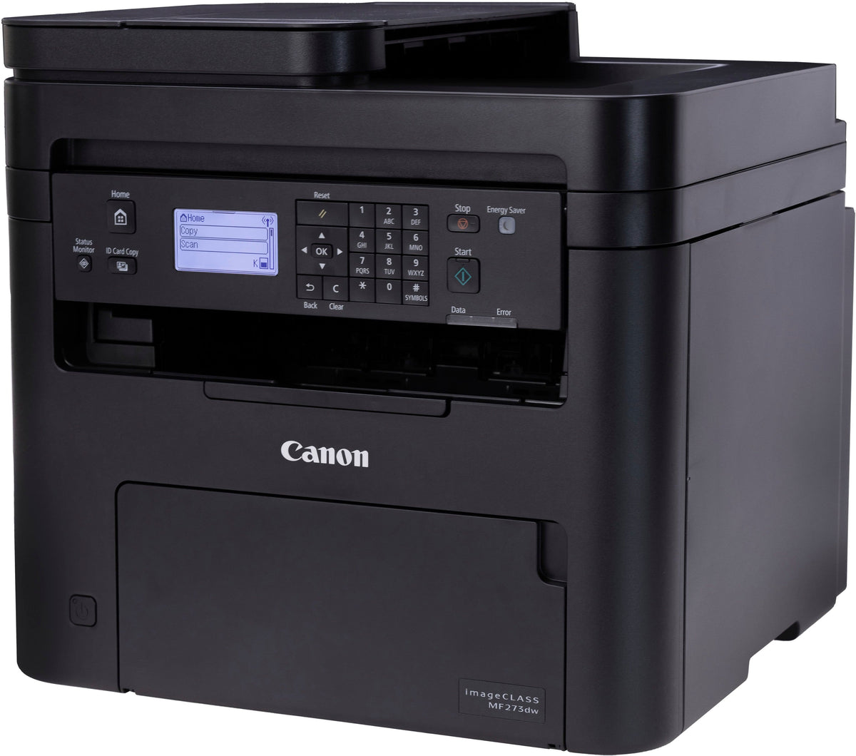 Canon - imageCLASS MF273dw Wireless Black-and-White All-In-One Laser Printer - Black